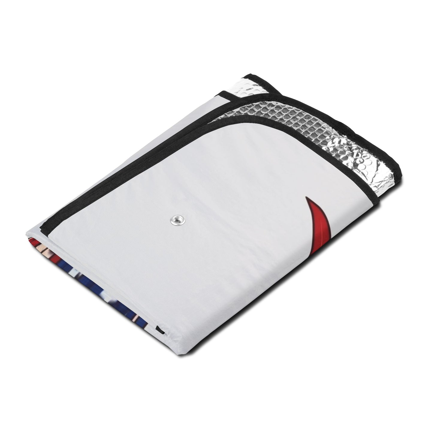 Car Sun Shade — "Lorjas Handmade" Patriotic Wing Design