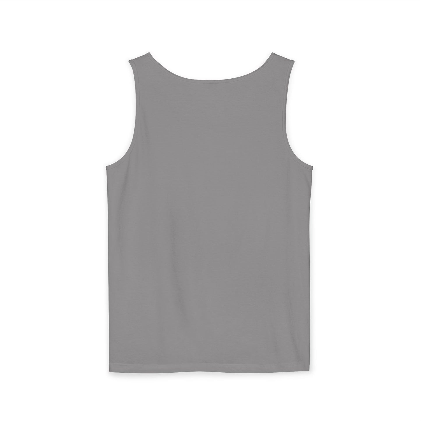 Gray tank top on a white background