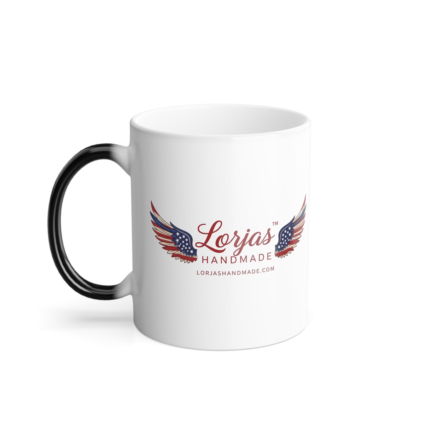 American Flag Wings Color-Changing Mug — 11 oz