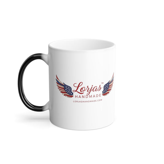 Taza Termosensible con Alas de la Bandera Estadounidense — 325 ml