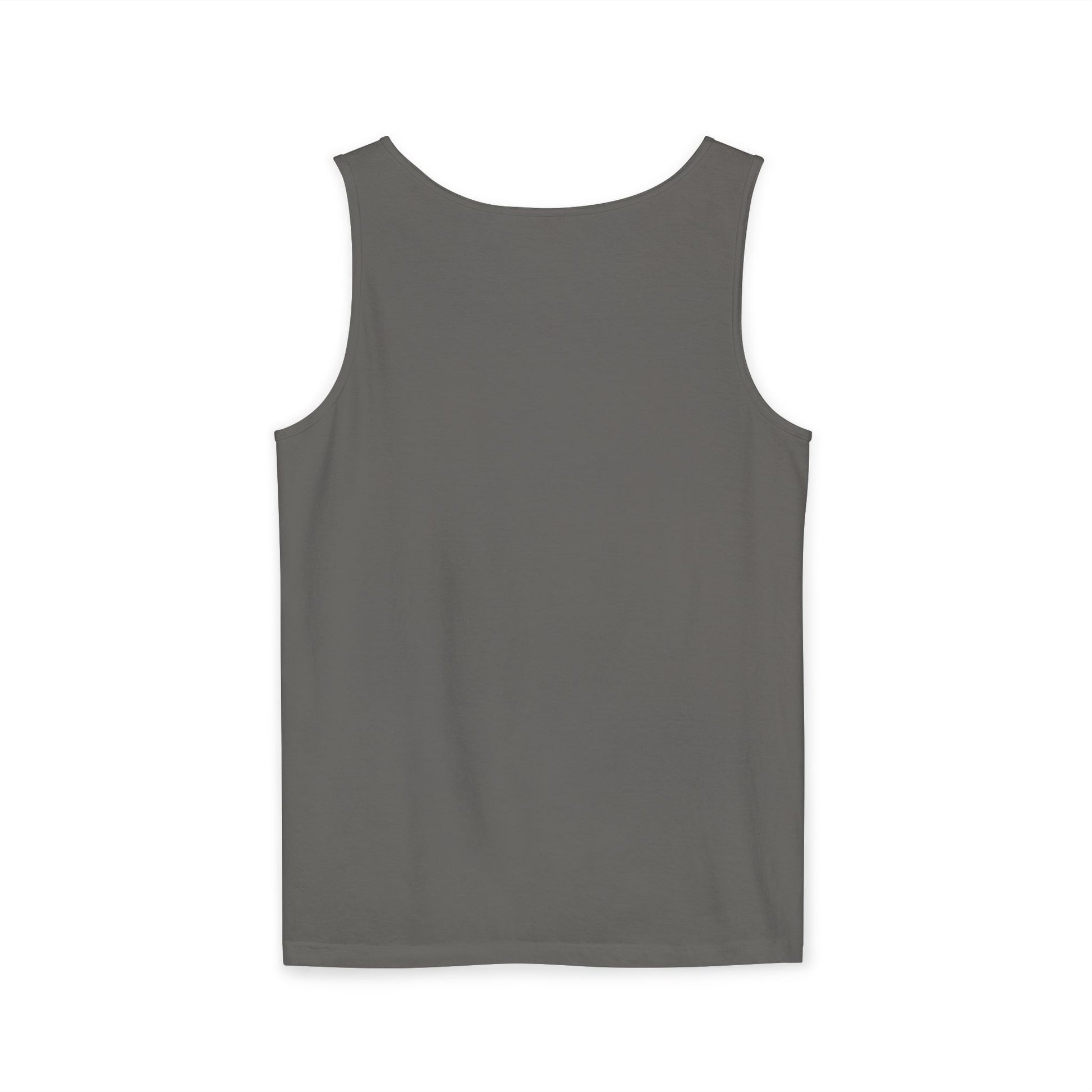 Gray tank top on a white background