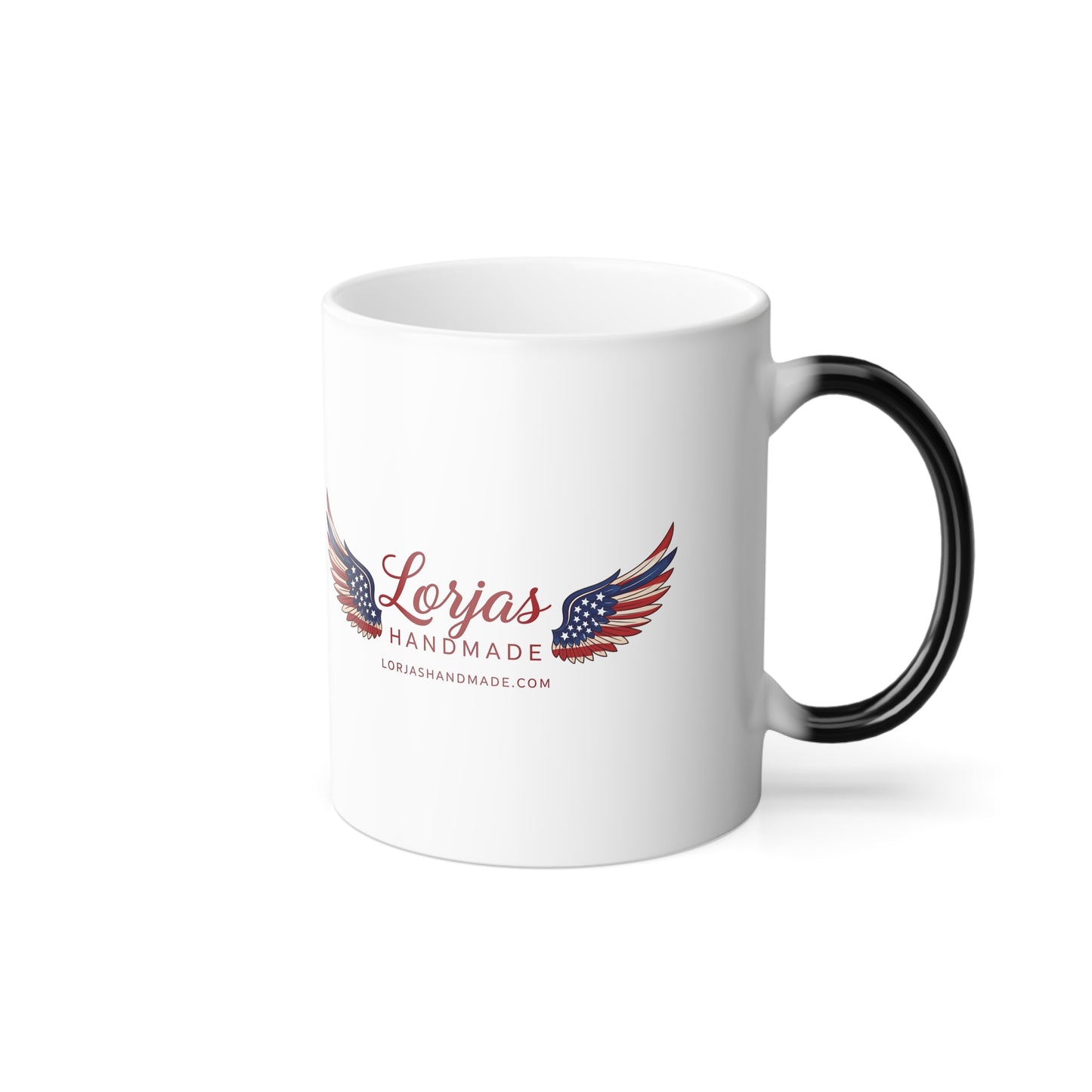 American Flag Wings Color-Changing Mug — 11 oz