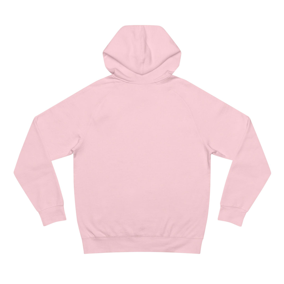 Pink hoodie on a white background