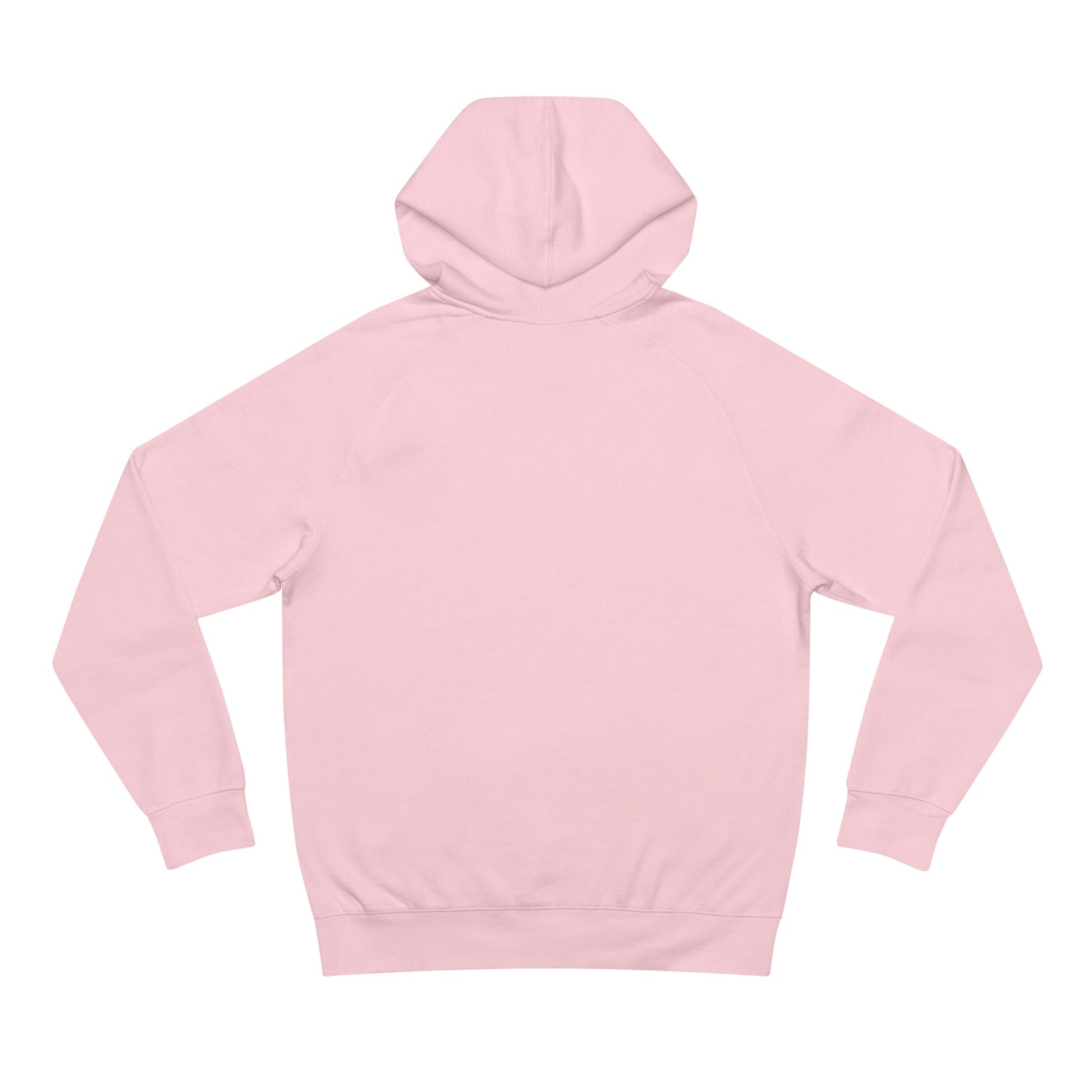 Pink hoodie on a white background