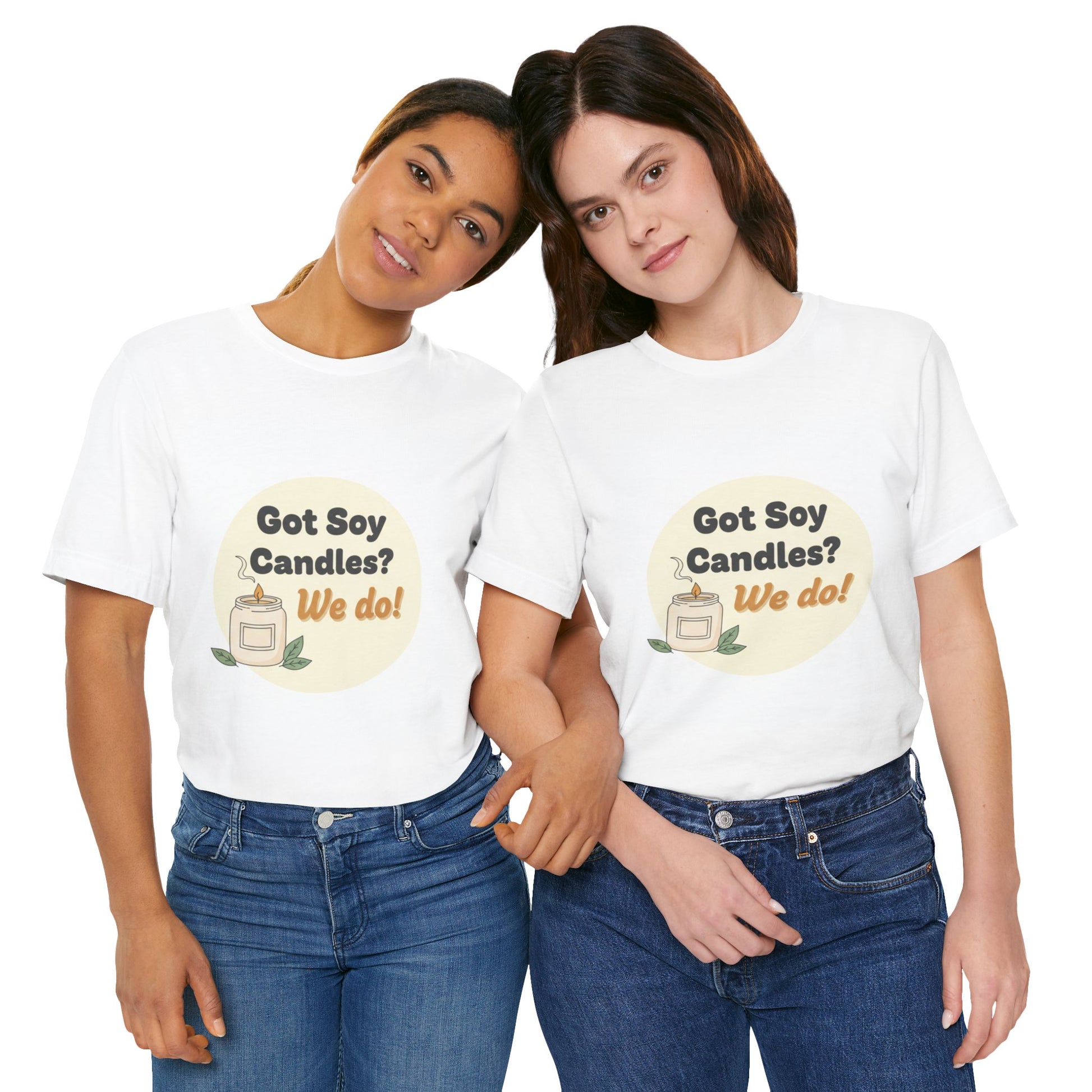 Two female models wearing light blue t-shirts with 'My First Mother's Day' text on a white background.