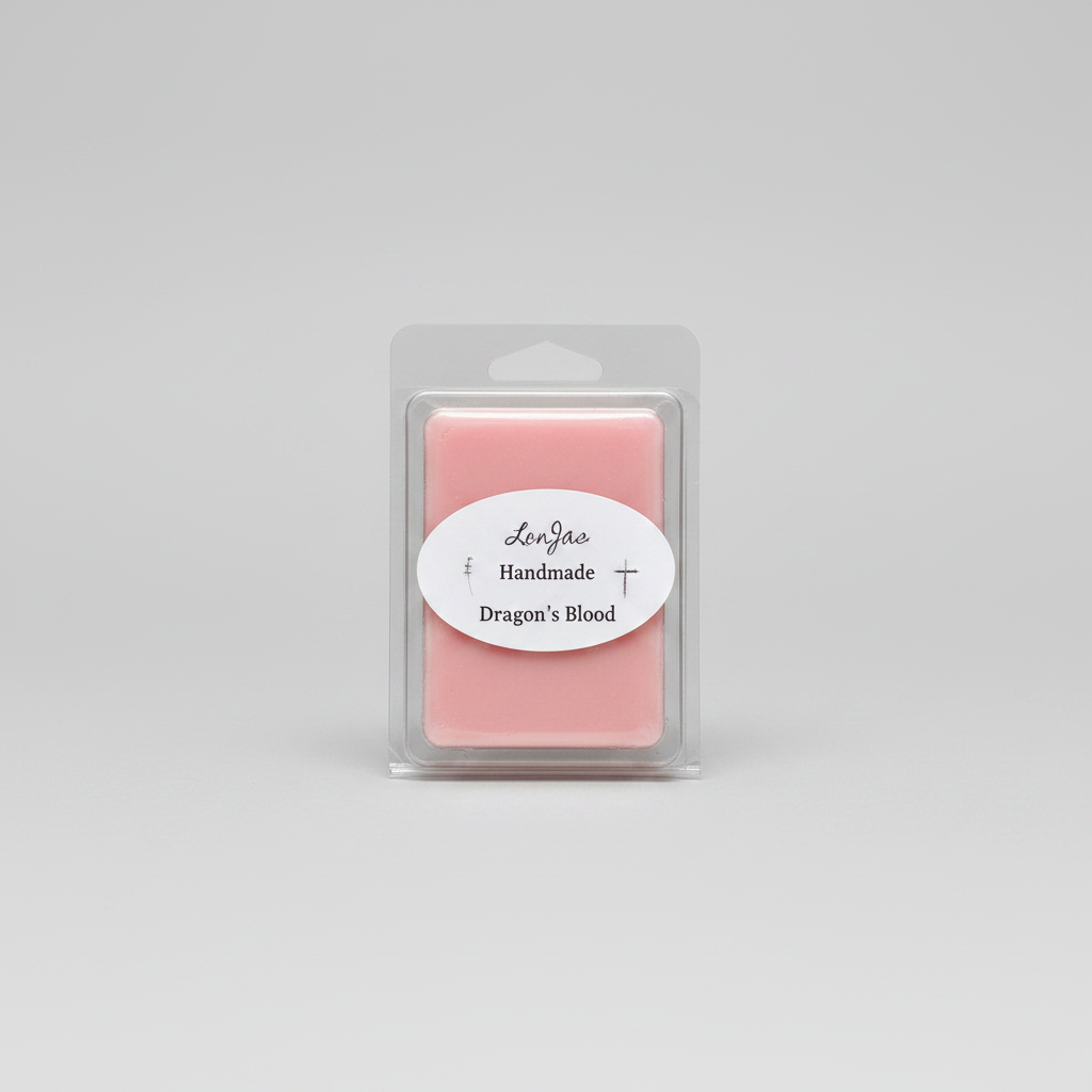 Dragon's Blood Melt – Orange, Cedar, Patchouli & Tonka Bean Soy Candle