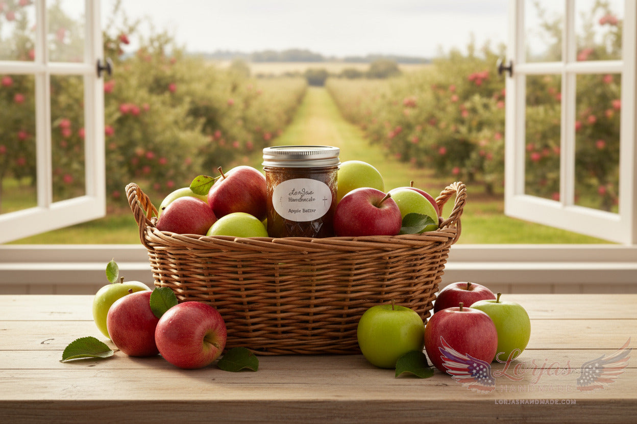 Naturally organic 'LorJas Handmade Apple Fruit Butter'
